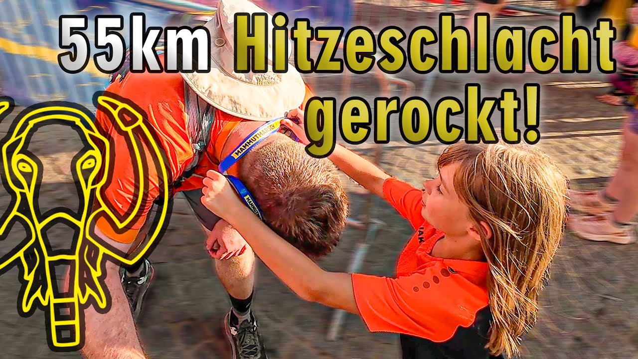 Hitzeschlacht Mammutmarsch Rhein-Main 2024 55km