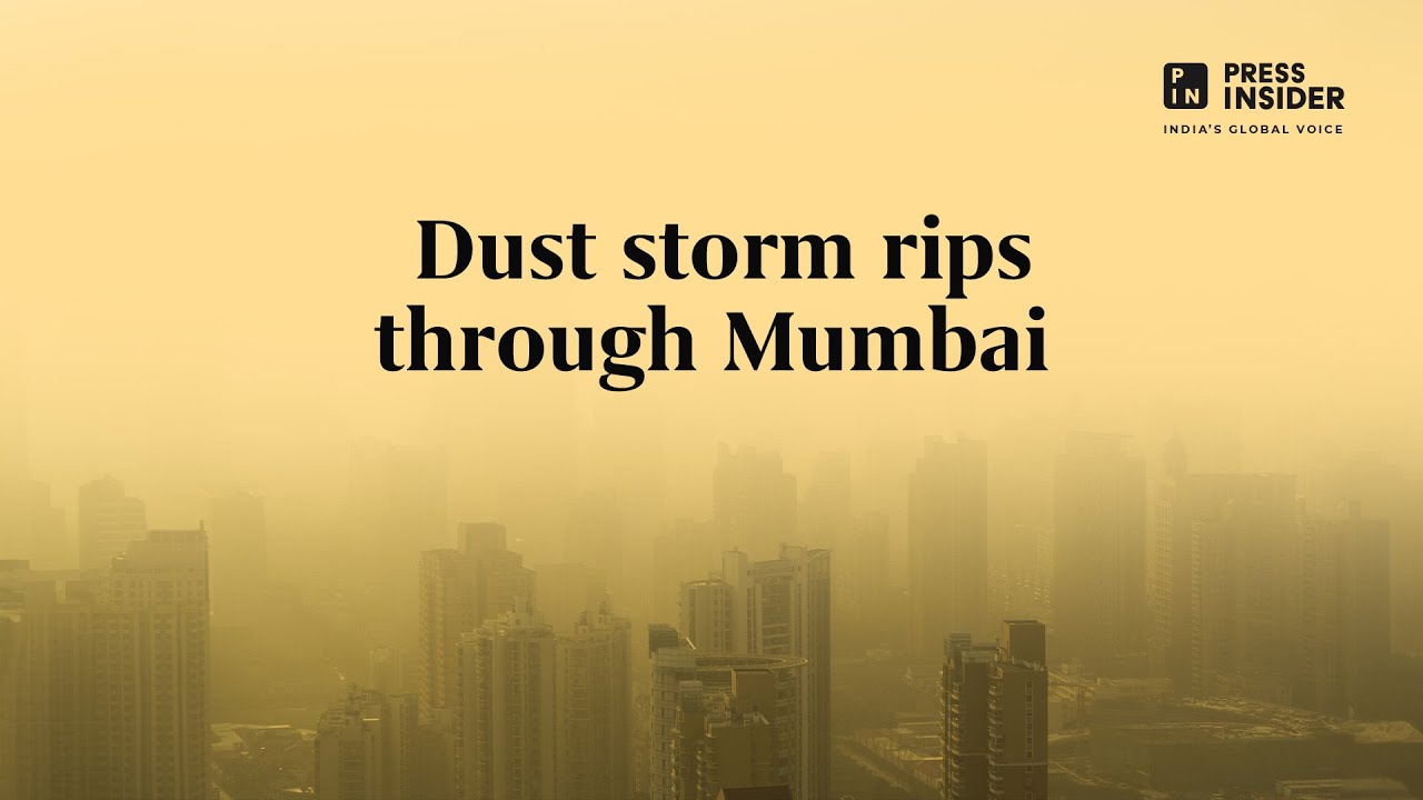 Dust storm rips through Mumbai