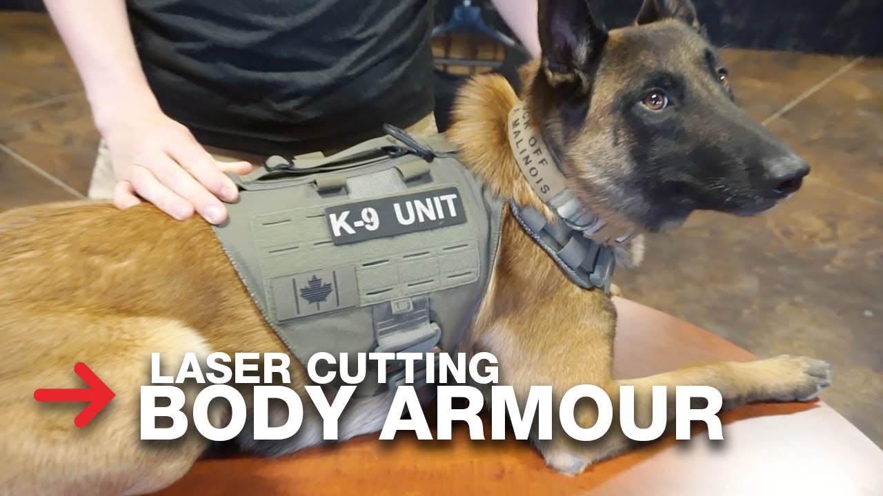 Laser Cutting Body Armour | Line of Fire Defence | SP1500