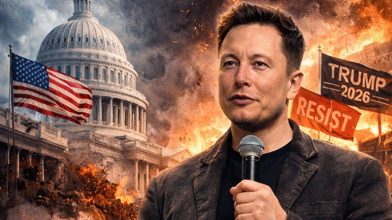 😱МИР ЗАМЕР! Маск выступил с заявлением про ГРАЖДАНСКУЮ ВОЙНУ В США — что он сказал? / Новини.LIVE