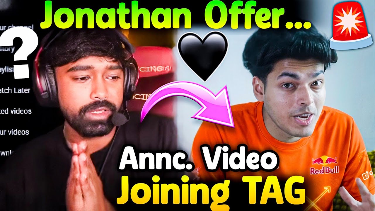 🔥Jonathan Offer Neyoo😱 Joining Apex🖤🤔 Reveal Full Story! Why Left Madkings😲