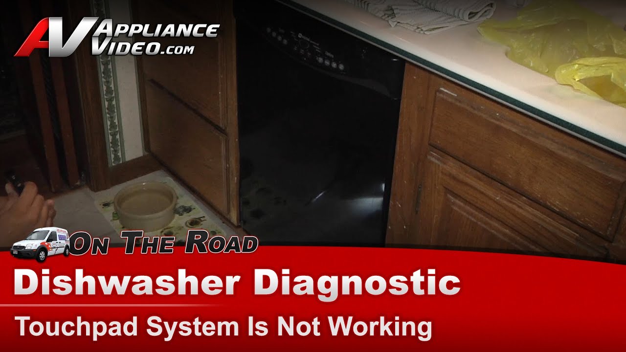 Maytag Dishwasher Repair - Touchpad System Is Not Working - Control Panel