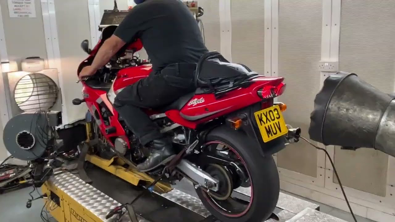 Power Run Kawasaki Ninja ZX6R 636 2003 (Torquetune Dyno Centre)