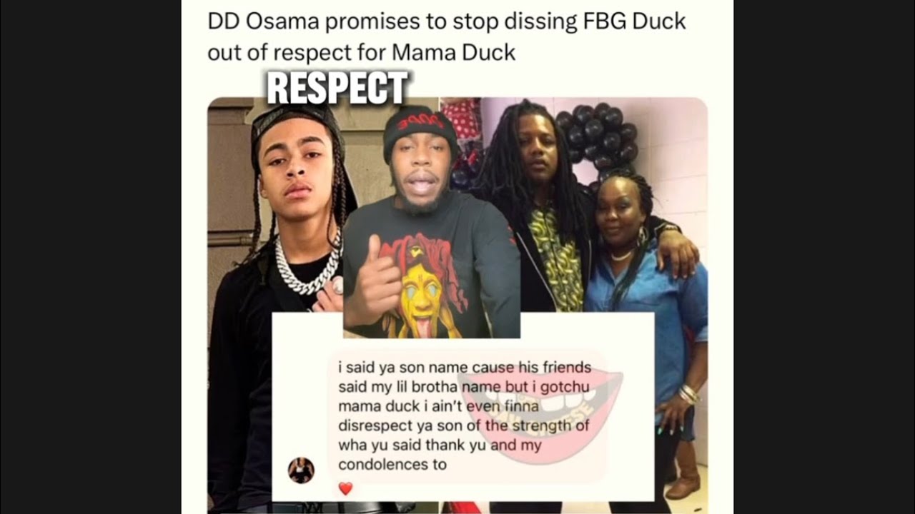 DD Osama promises to stop dissing FBG Duck out of respect for Mama Duck