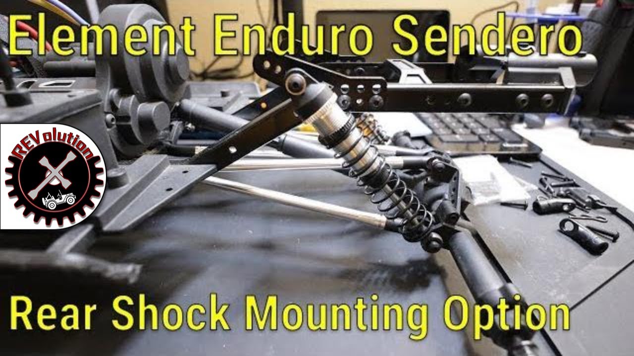 Element Enduro Sendero RTR - Quick Update and Rear Shock Mounting Position