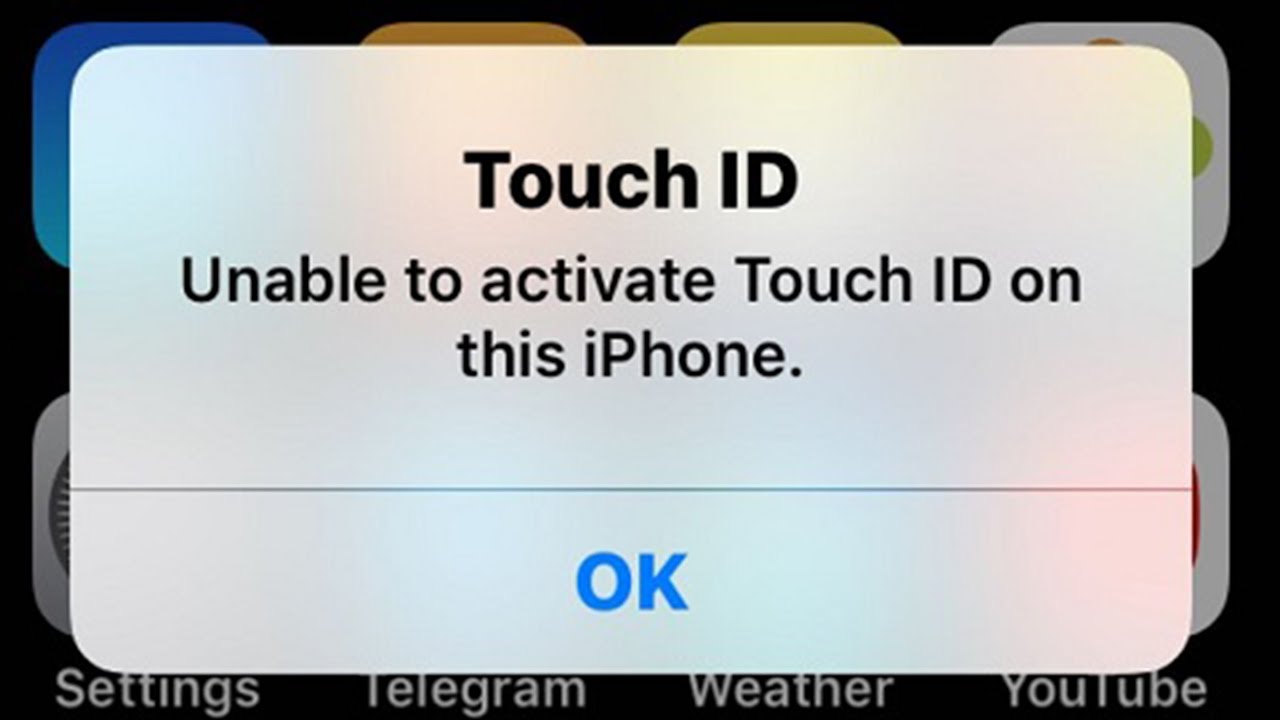 Как исправить ошибку «Невозможно активировать Touch ID» на этом iPhone