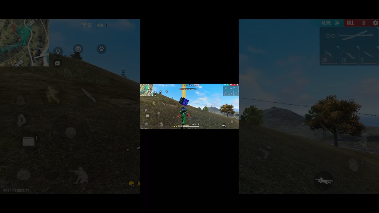 free fire op game play awm+mp40 world record 31 kills in bot lobby 😋🤣🤣🤣