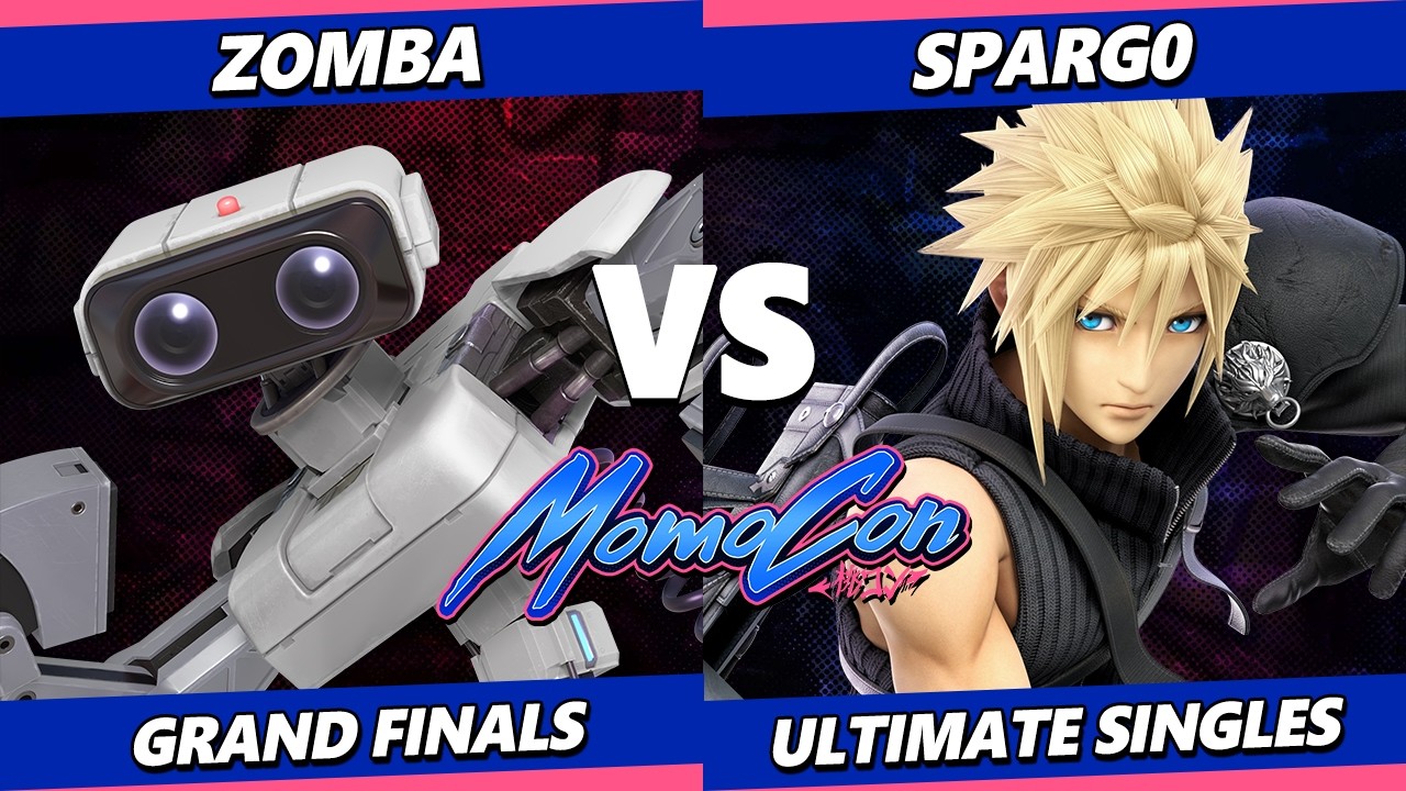 MomoCon 2026 ГРАНД-ФИНАЛ &mdash; Sparg0 (Cloud) против Zomba (R.O.B.) Smash Ultimate &mdash; SSBU