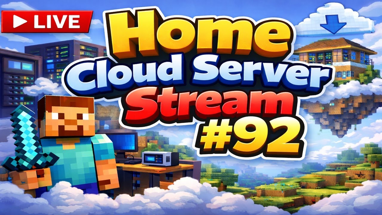 Home Cloud Gaming Server Edition #92 (Ryzen 7 5700X & MSI RTX 3050)