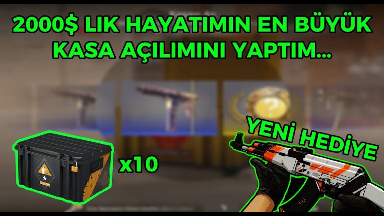 HAYATIMIN EN BÜYÜK KASA AÇILIŞINI YAPTIM HARİKA BIÇAK ÇIKTI ( AK ASİİMOV HEDİYESİ )
