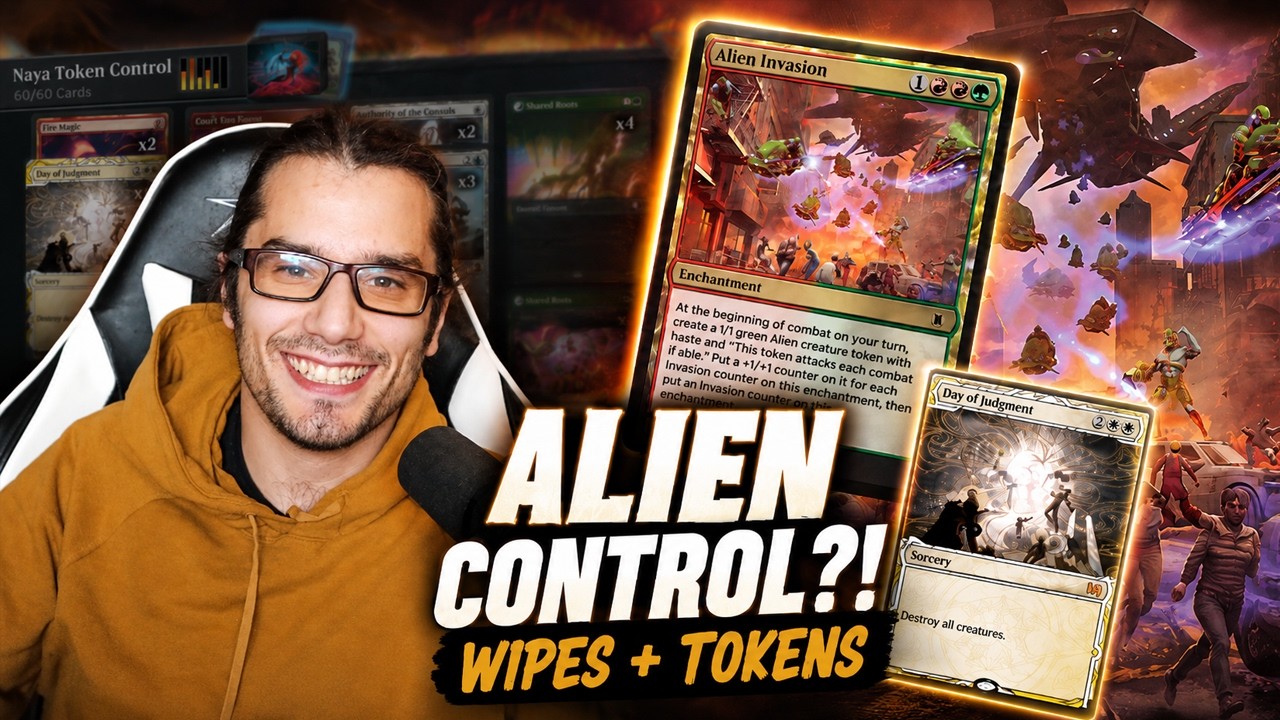 Alien Invasion &mdash; теперь карта для КОНТРОЛЯ | Ная токены MTG Arena