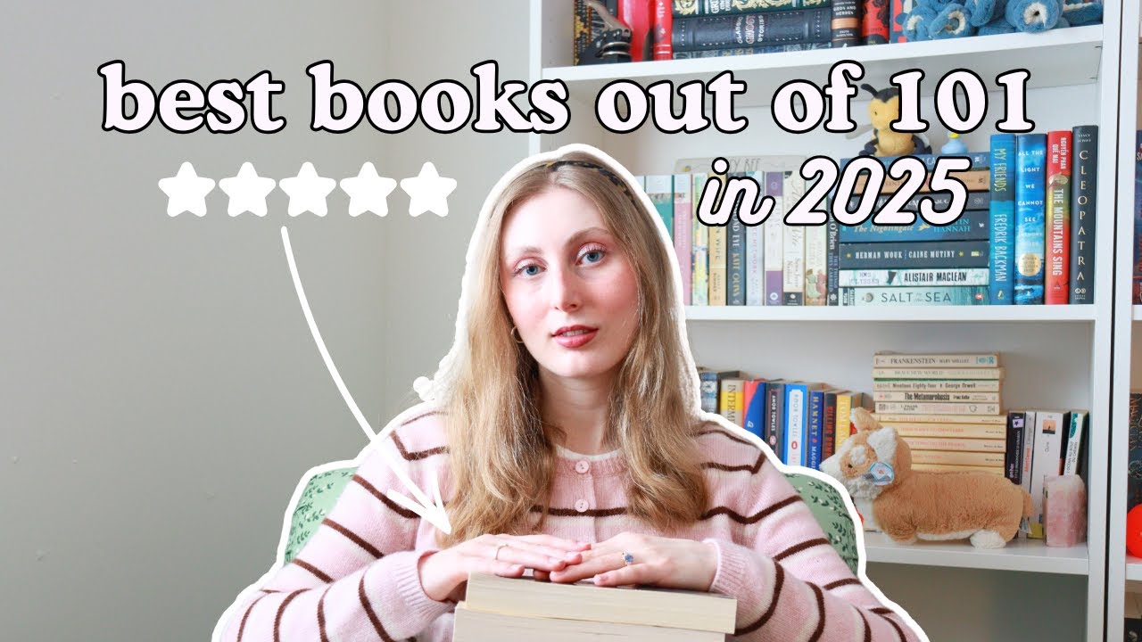 Лучшие книги, которые я прочитаю в 2025 году (из 101) 📚