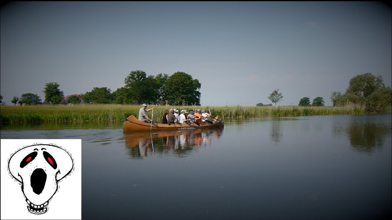 Kanutour auf der Löcknitz an der Elbe - Ein Naturerlebnis
