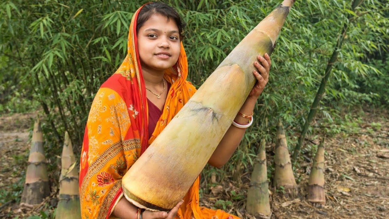 Bamboo shoot recipe easy and delicious Village cooking recipe | bans ki kareel