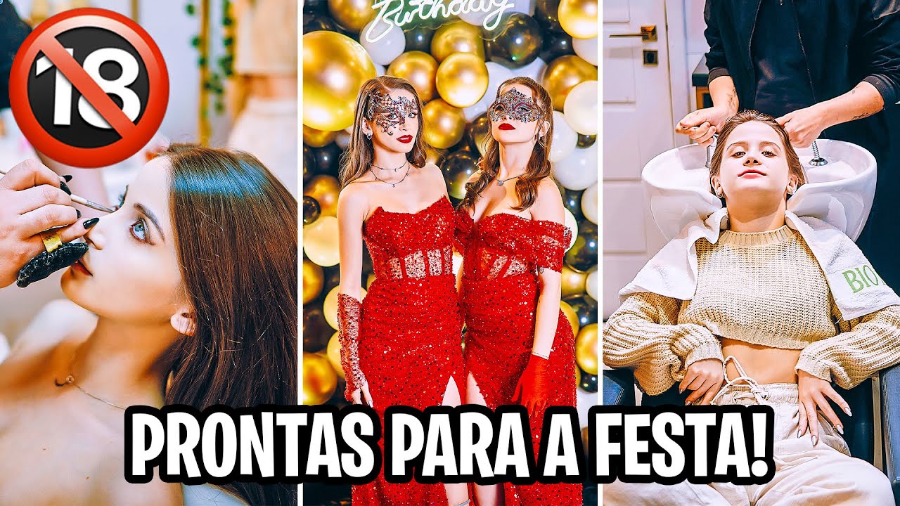 ARRUME-SE COM A GENTE PARA A NOSSA FESTA DE 18 ANOS!