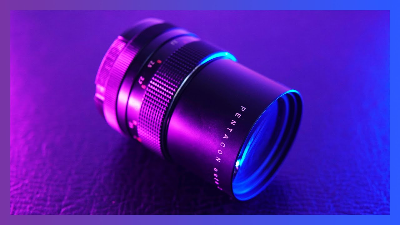 Pentacon Auto 135mm f2.8 vintage lens review
