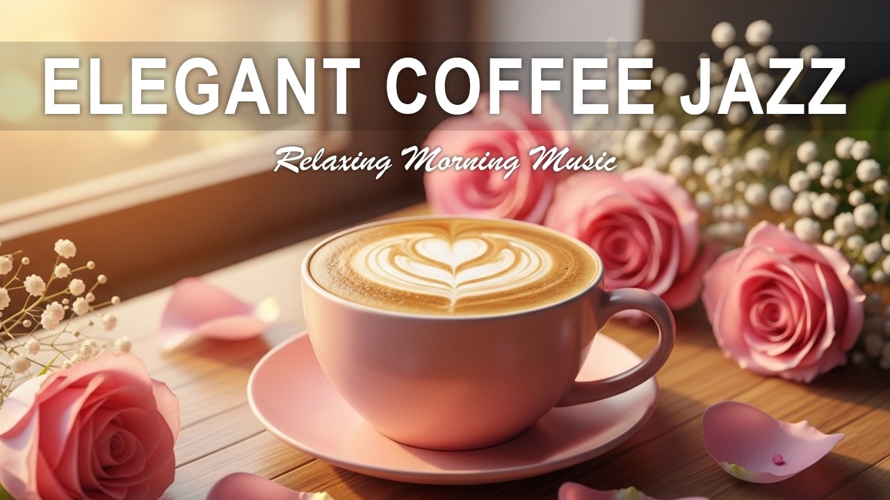 Elegant Coffee Jazz ☕Soft Coffee Jazz - Smooth & Relaxing Jazz for Work, Study & Sleep