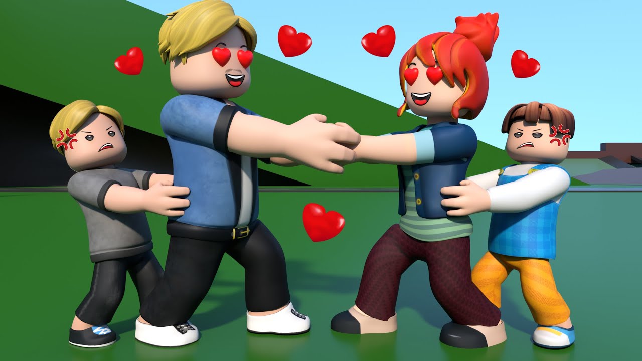 ROBLOX Brookhaven 🏡RP: A Sad Story of Two Unhappy Families (Roblox Animation)
