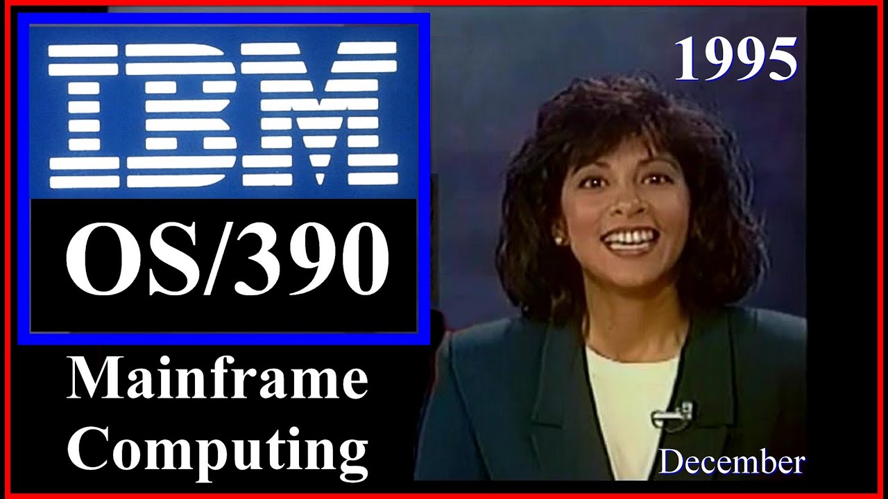 1995 IBM System/390 Mainframe Magazine promo film Restored (computer history operating system, MVS)