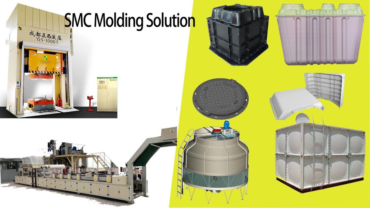 SMC Sheet Moulding Compounds .How to make SMC tank?