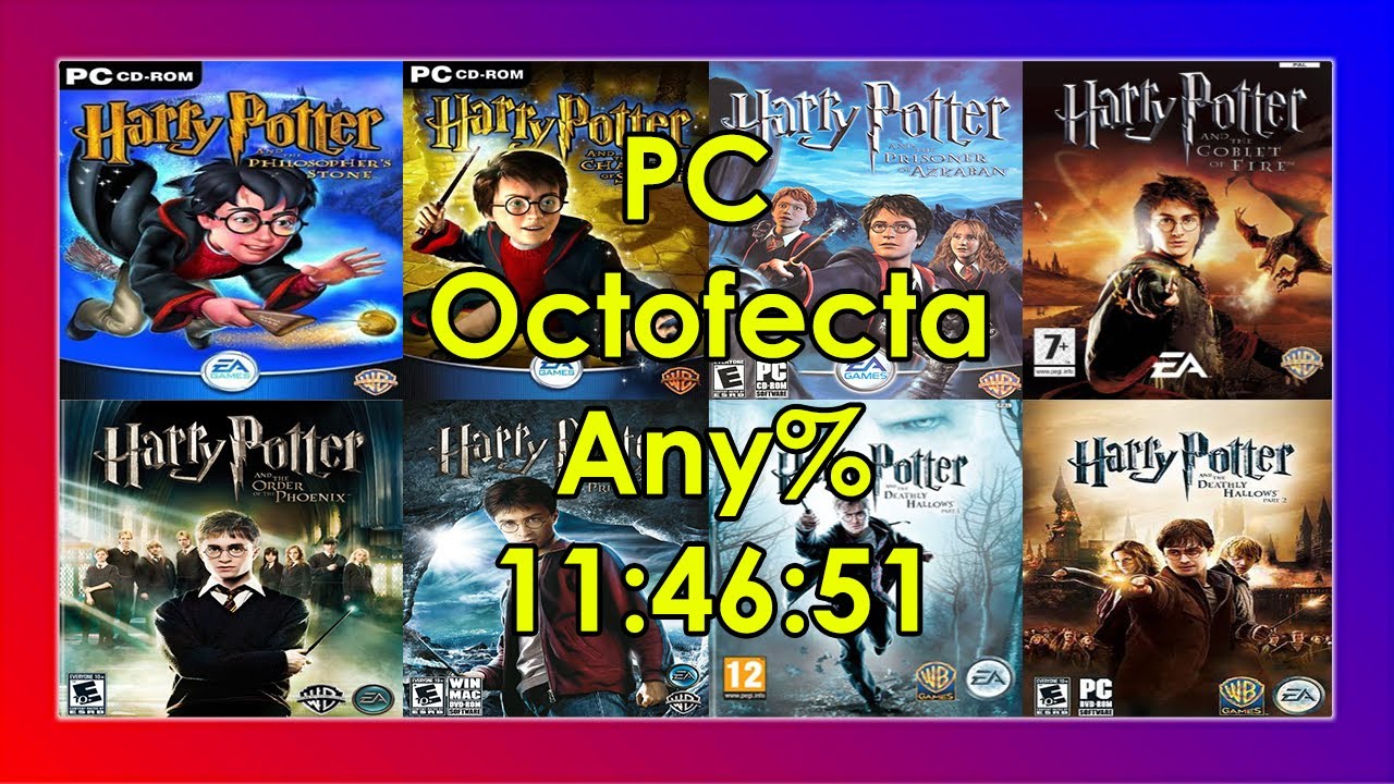 Harry Potter PC Octofecta Any% Speedrun in 11:46:51