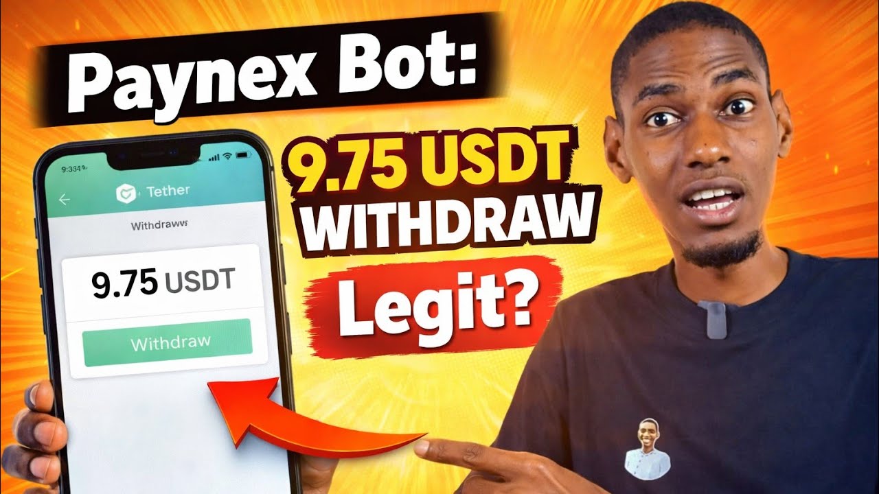 Na Cire Kudi 13 USDT A Paynex Bot &ndash; Ga Yadda Ake Withdraw