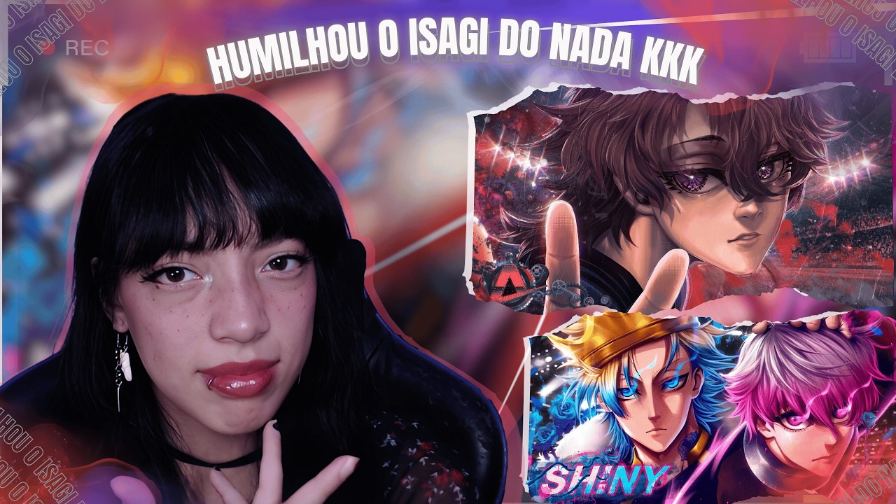 REACT 2 EM 1|♪ Hugo (Blue Lock) | Engrenagem | AniRap|  Shiny - O Impossível | Kaiser & Ness |