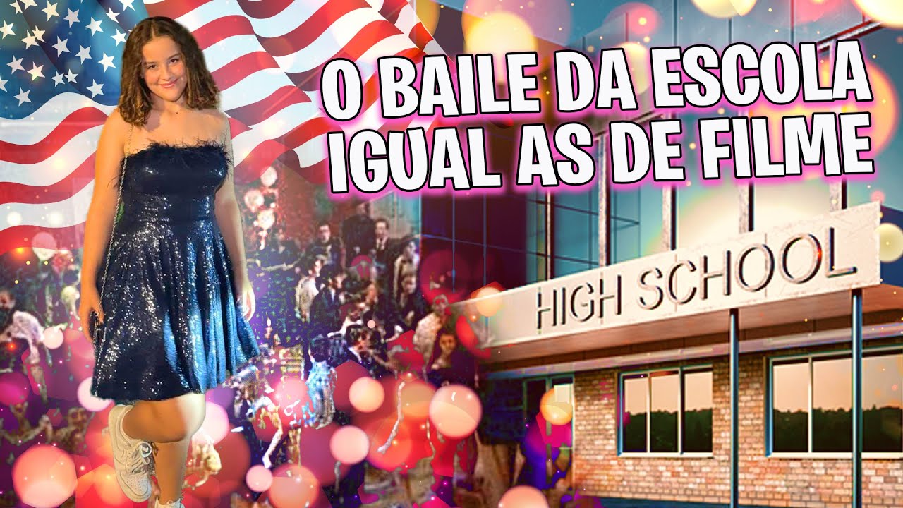 IGUAL EM FILMES! - BAILE DA HIGH SCHOOL AMERICANA - HOMECOMING