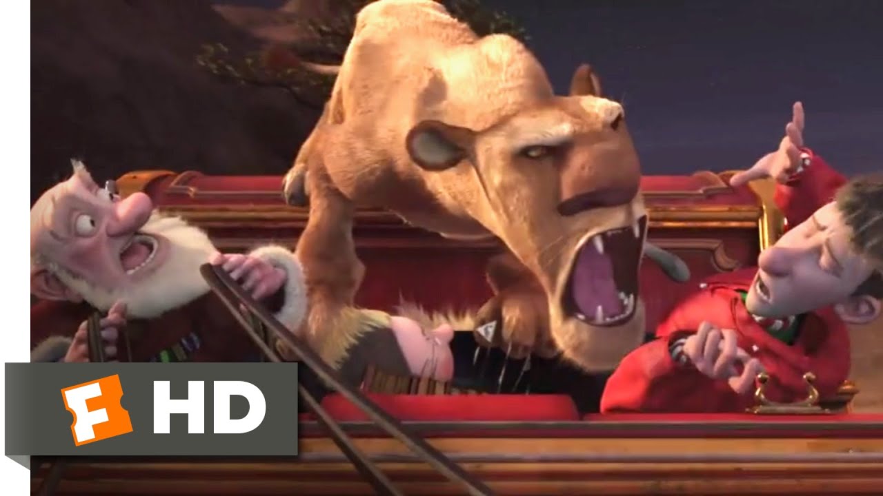 Arthur Christmas - Santa vs. Lions | Fandango Family