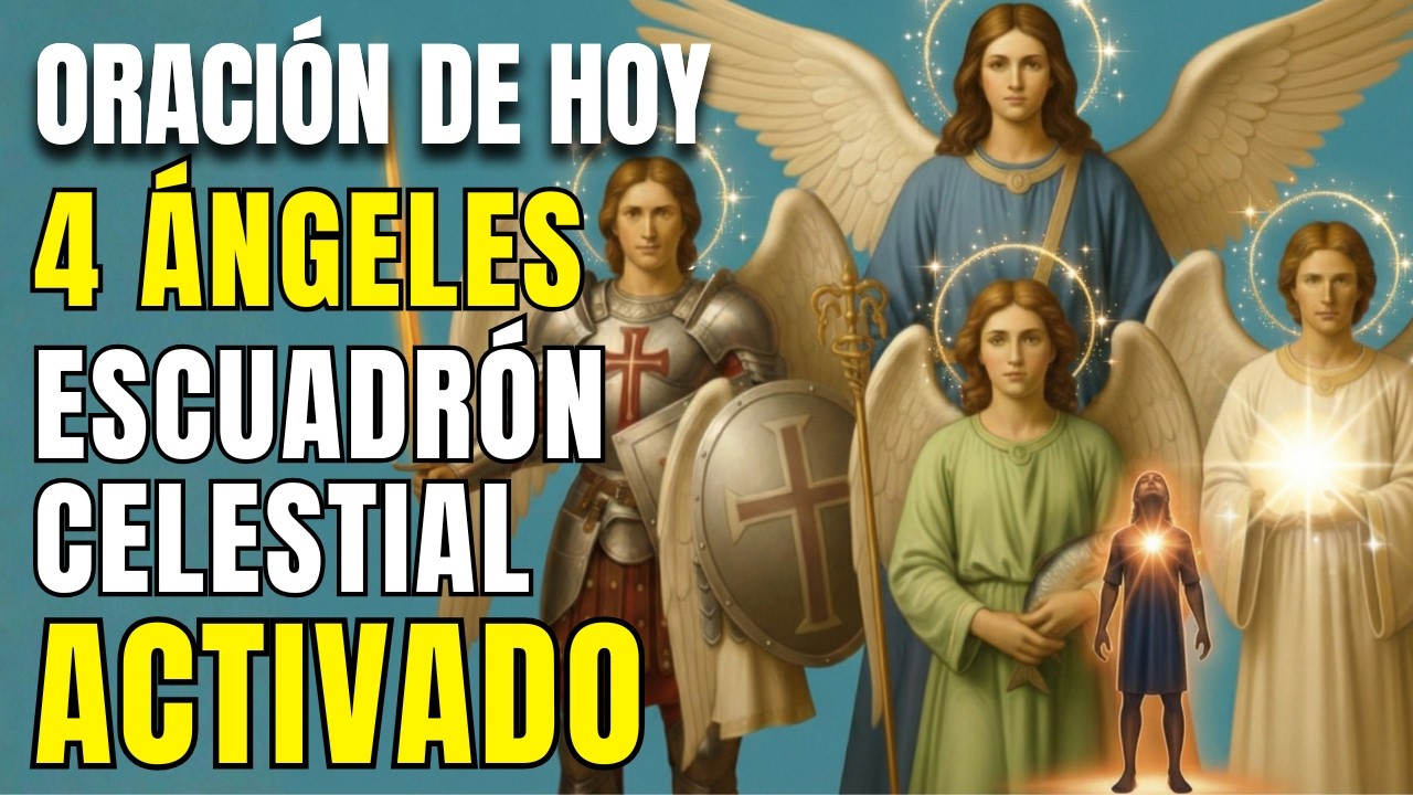 Tu Ángel Protege, Miguel Defiende, Rafael Sana, Gabriel Revela: Los 4 Custodian Tu Vida Ahora Mismo