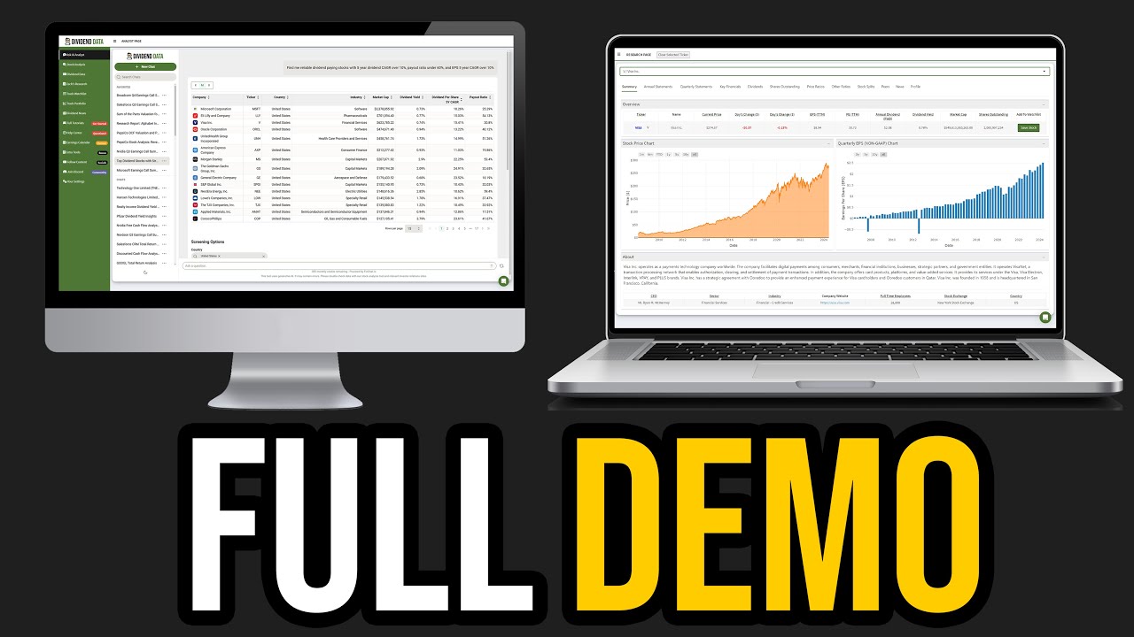 Полное пошаговое руководство - DividendData.com