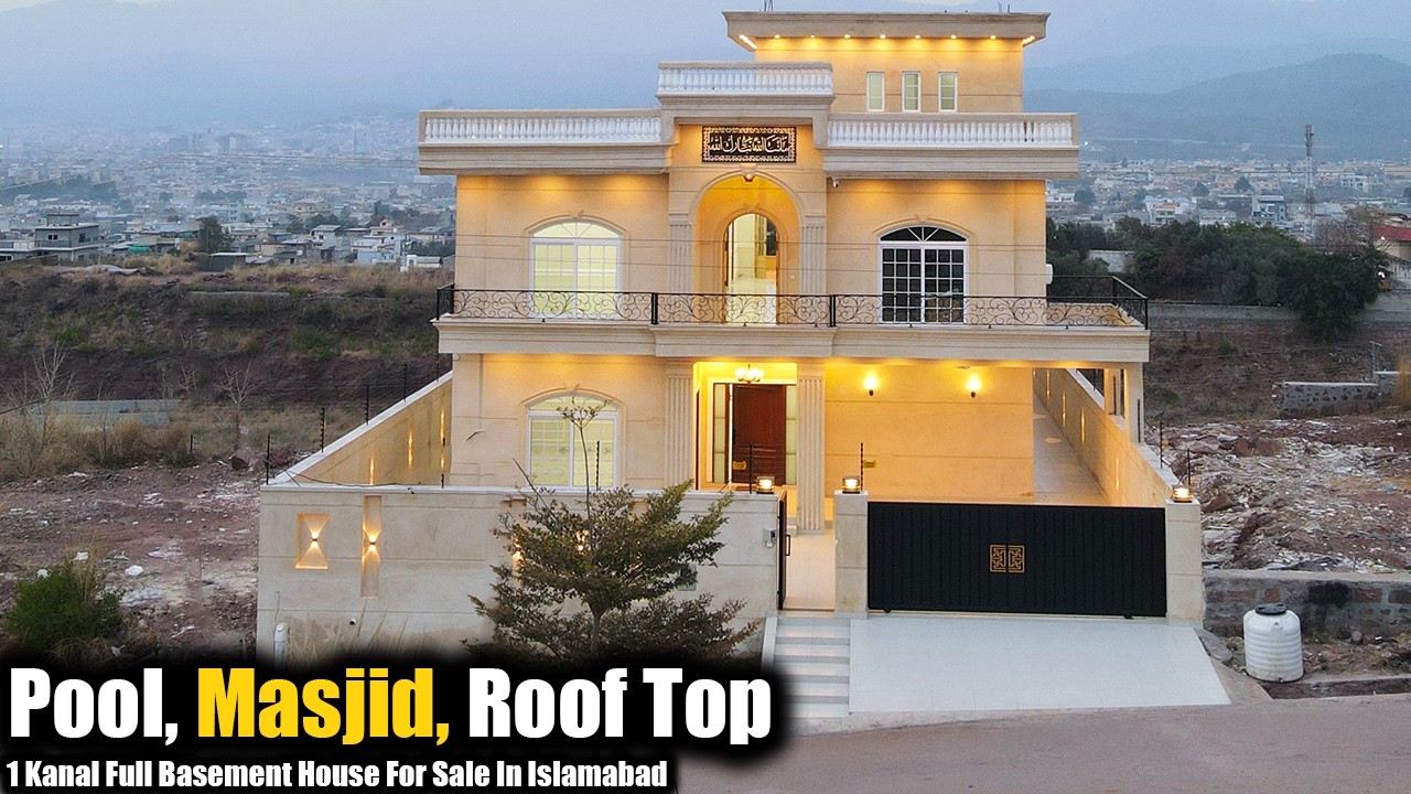 1 Kanal Victorian Design Owner Build House For Sale In Upper Bani Gala Islamabad