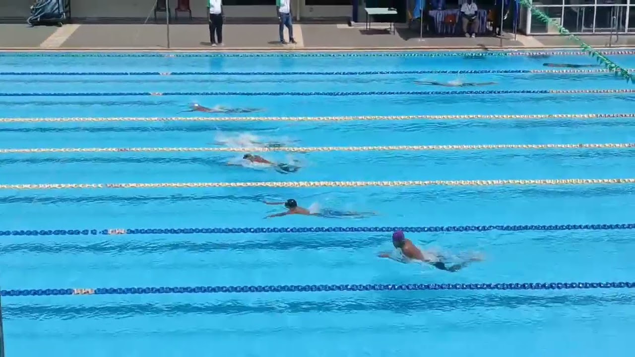All Island School Games Swimming 2025 Under 18 Medly. 