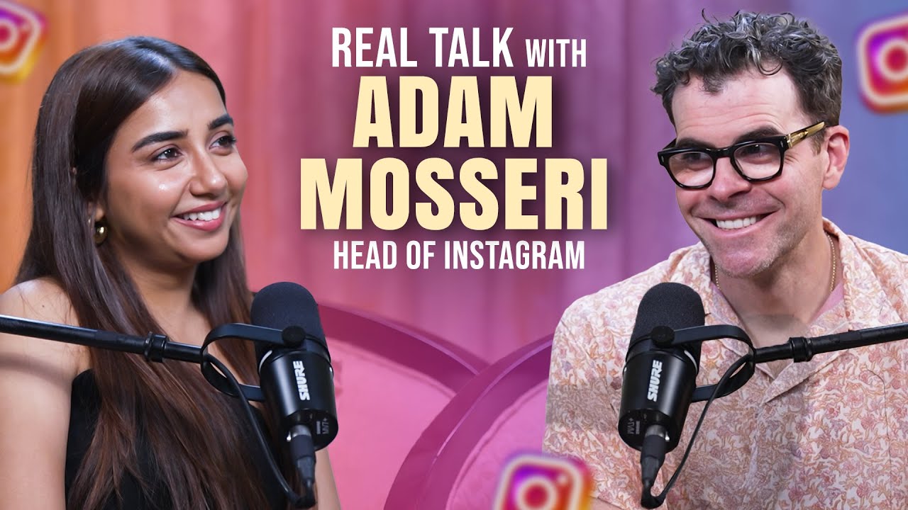 In conversation with Adam Mosseri - Head Of Instagram | #RealTalk | @MostlySane ​