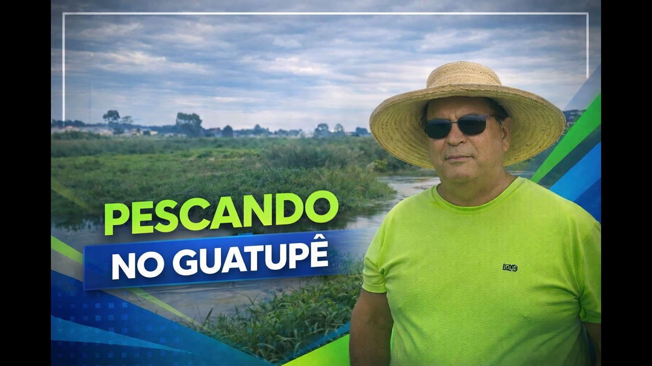 pescaria no Guatupê depois da chuva