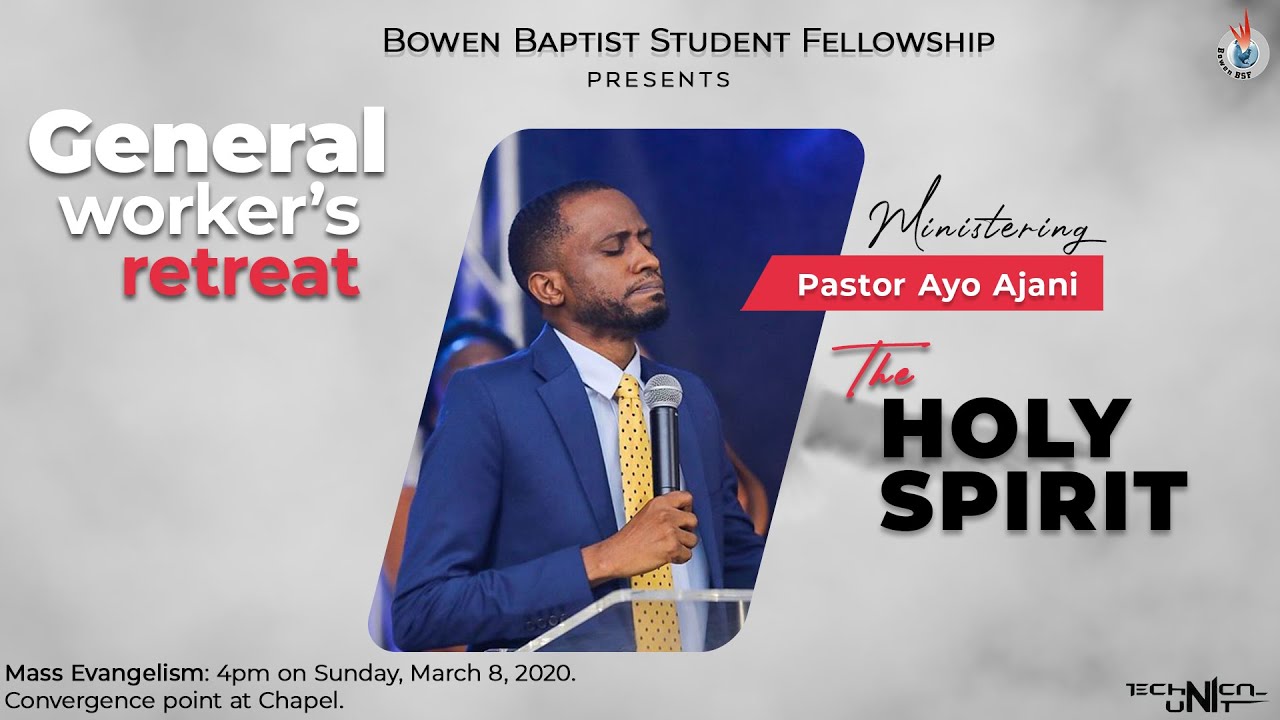 The Holy Spirit | Pastor Ayo Ajani