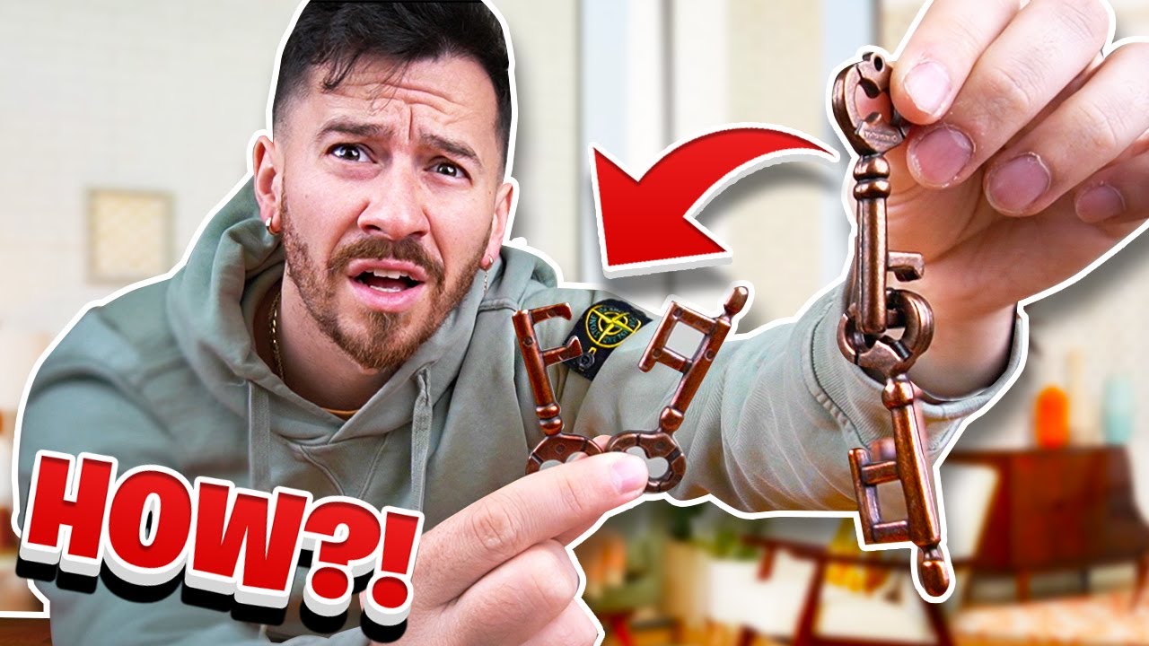 How To Solve The IMPOSSIBLE Key Puzzle!? (Puzzles and Brain Teaser)