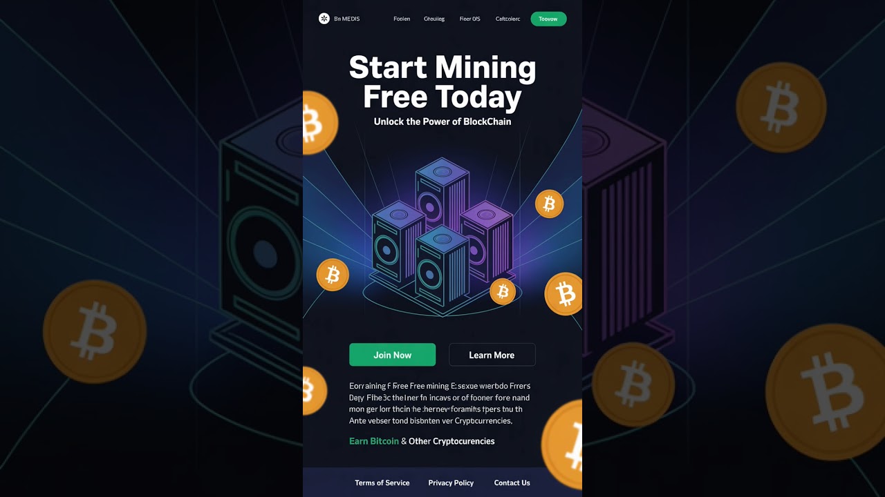 Best FREE Mining Website in 2025! 💰 Start Now! #bitcoin #miningapp #smartphonemining #miningapp