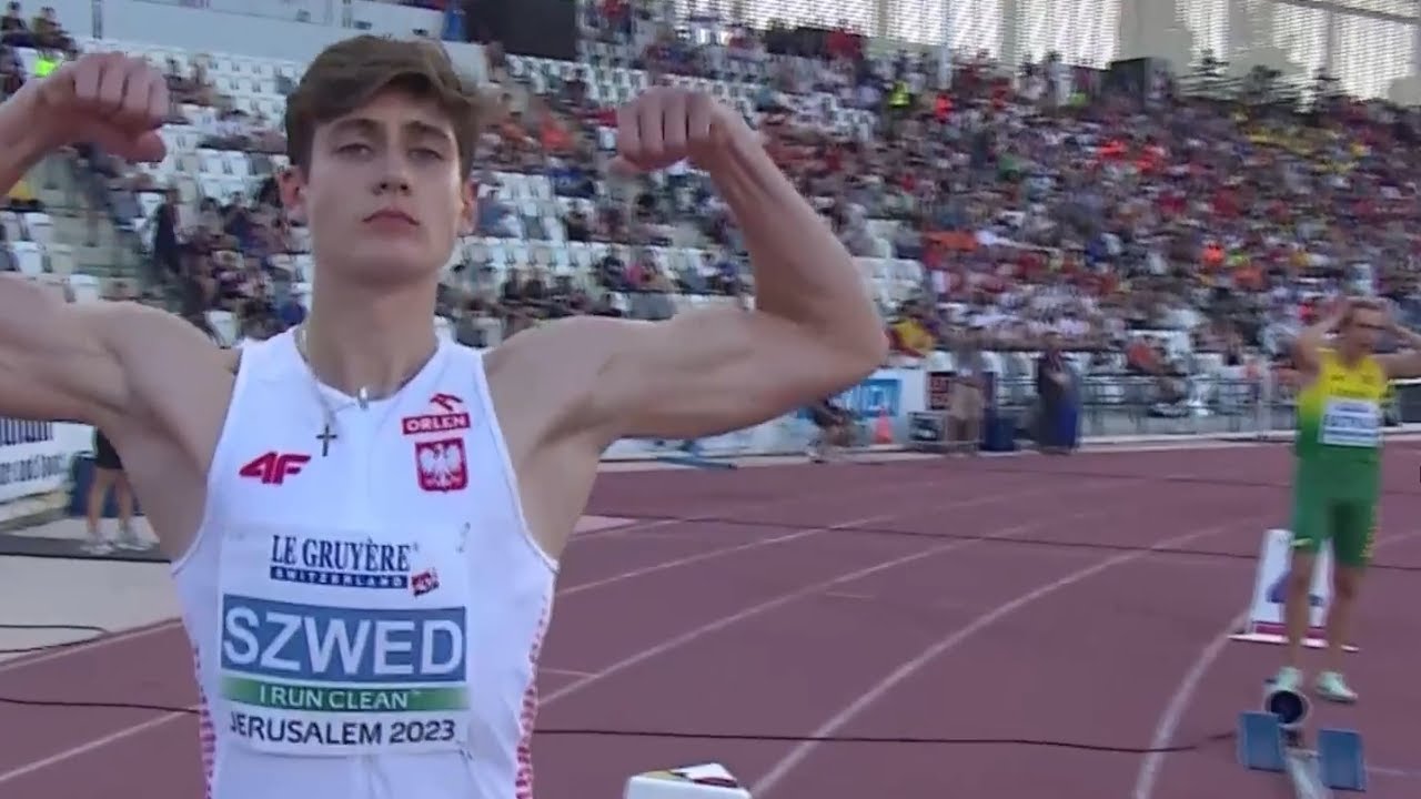 Maks SZWED z brązowym medalem mistrzostw Europy U-20 na 400m!