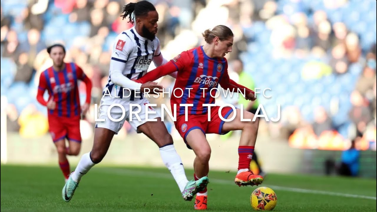 Lorent Tolaj Highlights 23/24 - Aldershot Town FC