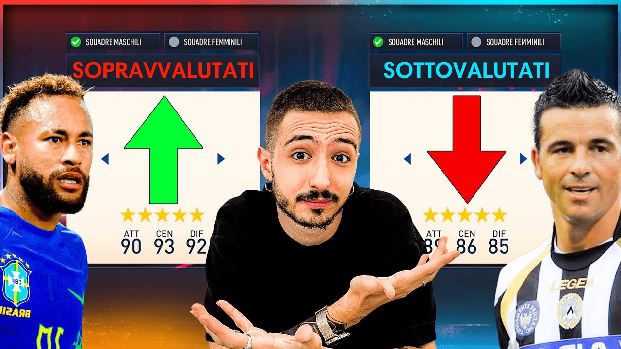 TEAM SOPRAVVALUTATI VS TEAM SOTTOVALUTATI su FIFA 23!