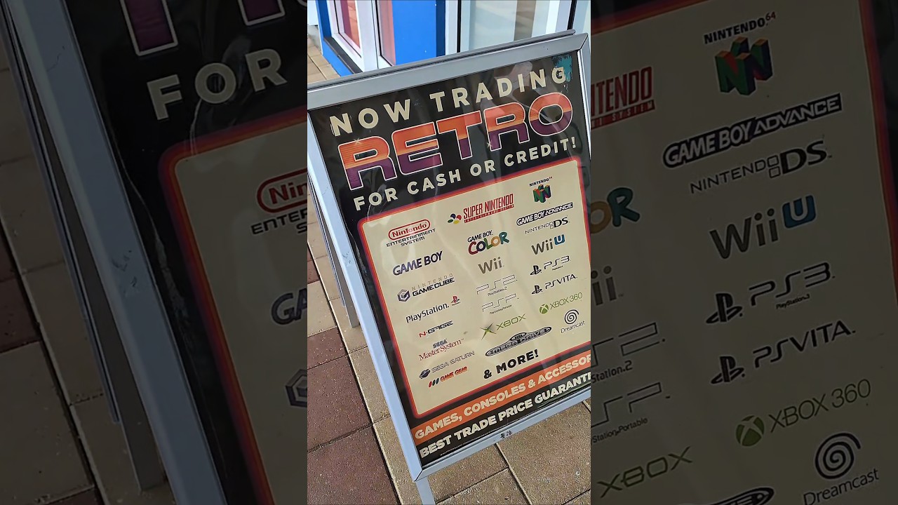 Traded nostalgia for cash at EB Games #retrogames #retrogaming #gaming