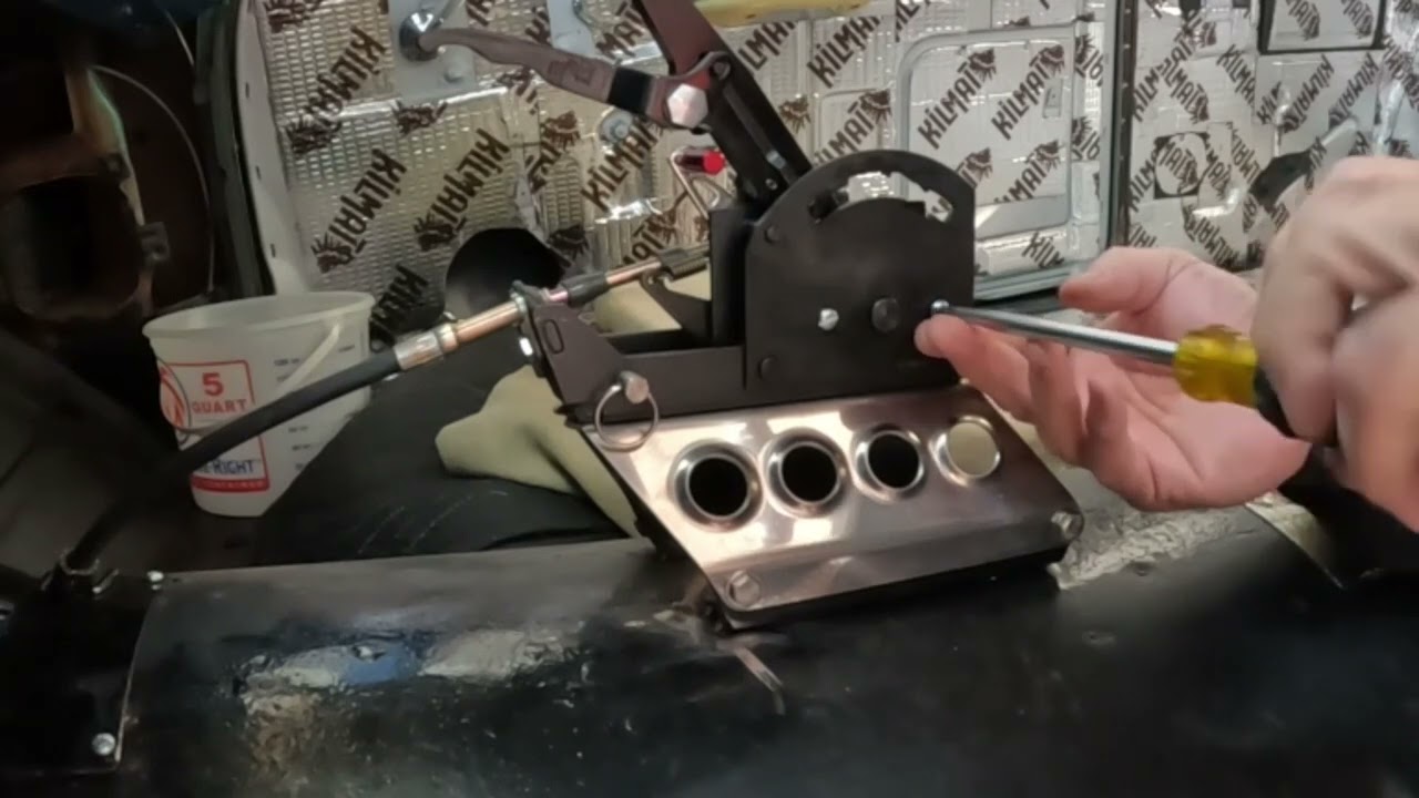 B&M Pro Stick 4spd Gate Plate Install (VERY EASY)!!!