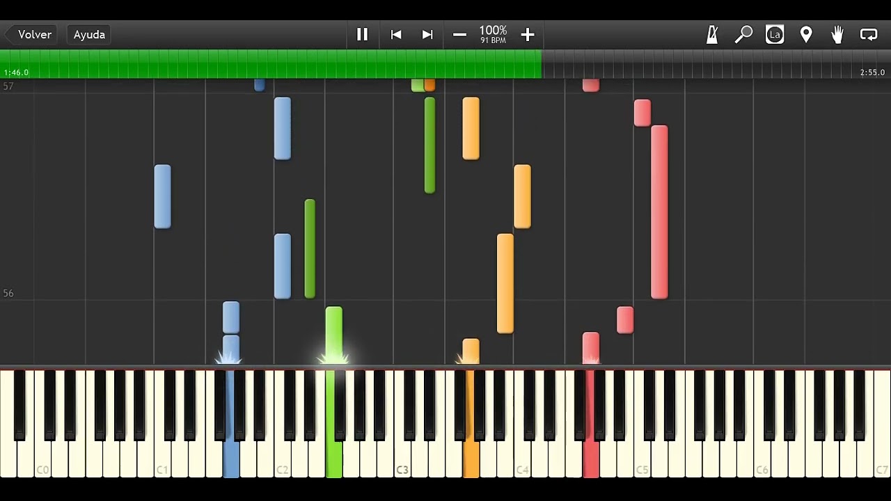 Frank Sinatra - The World we Knew (Over and Over) on Synthesia