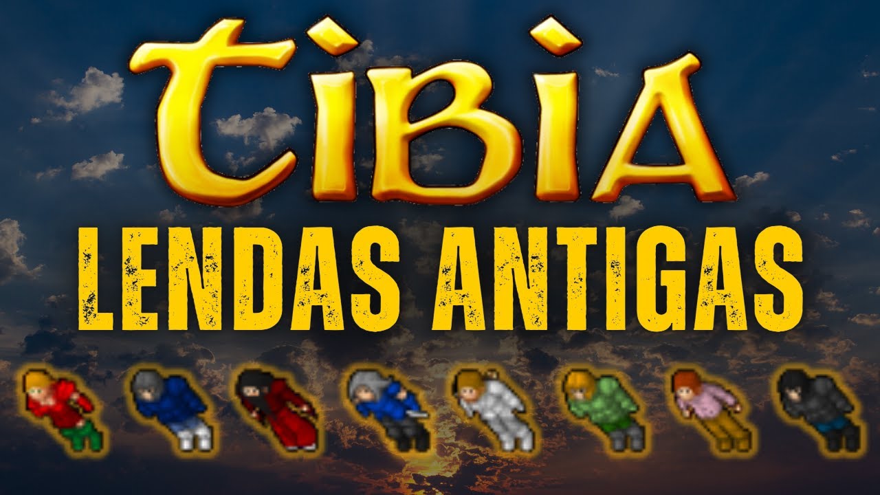 🌎🔙[MAIORES LENDAS DO TIBIA ANTIGO]☄️💫 #tibia #mmorpg