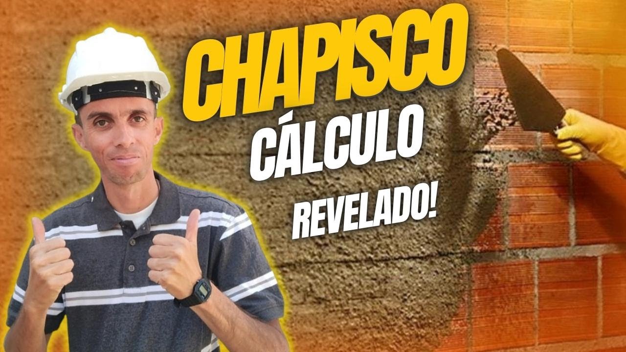 SEGREDO DO CÁLCULO DA QUANTIDADE DE ARGAMASSA PARA CHAPISCO PARTE 1