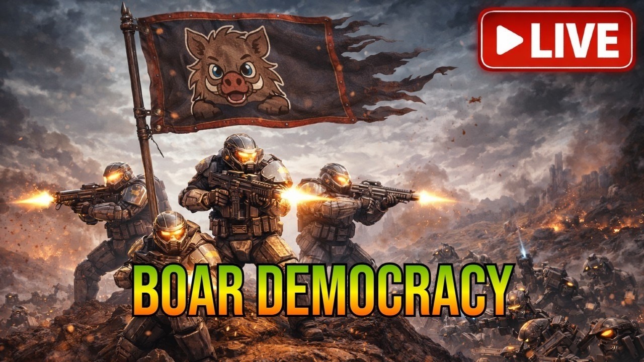 Democracy for the aliens 🐗 Helldivers 2
