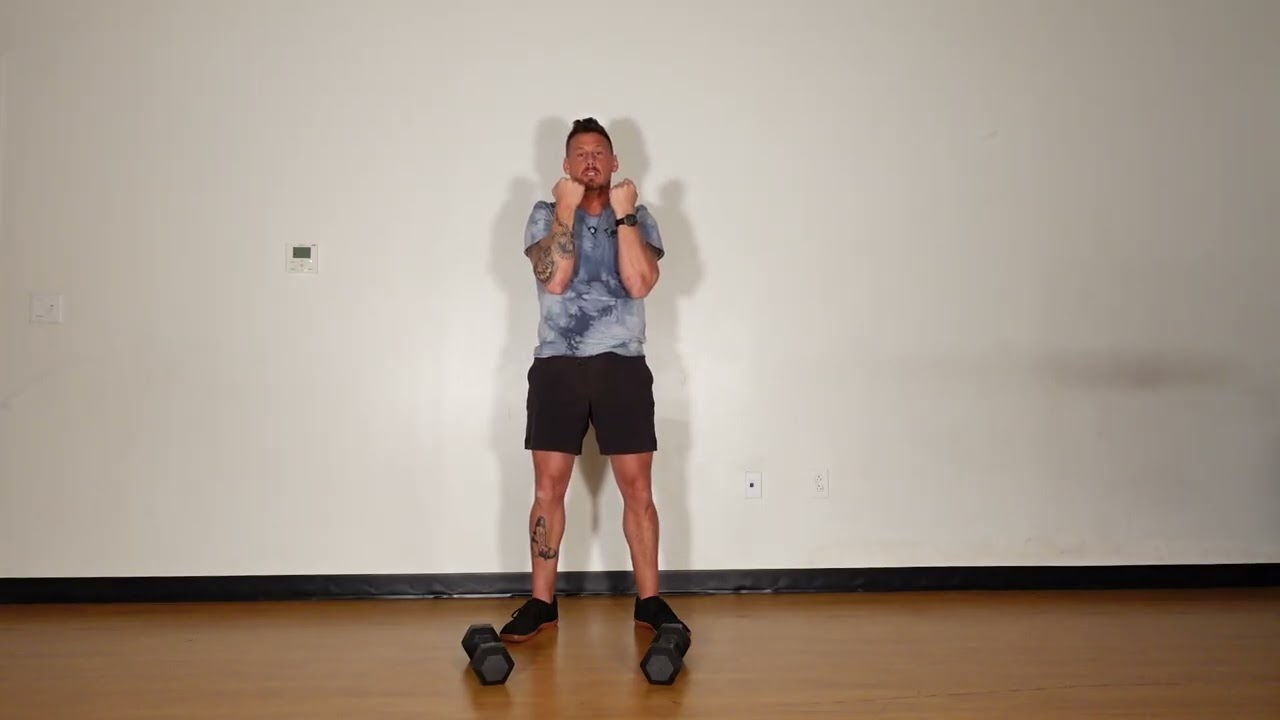 Dual Dumbbell Arnold Press