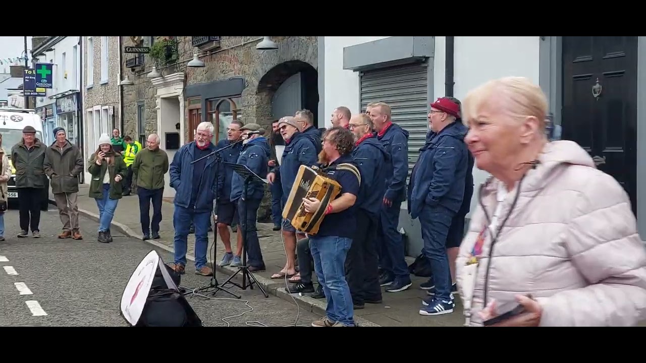 Salmon and Whisky festival  The Causeway Shanty Men
