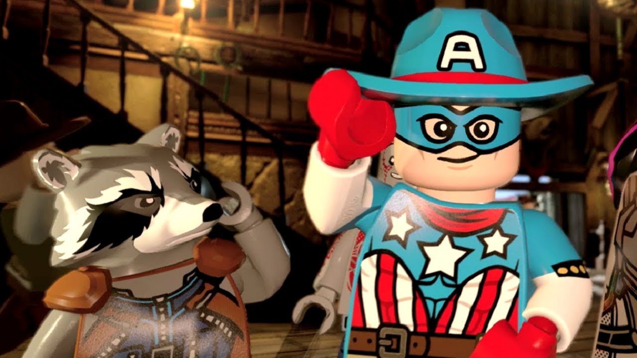 LEGO Marvel Super Heroes 2 Walkthrough Part 6 - High-Noon Saloon